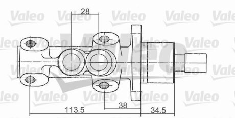 Амортизатор кабіни Valeo 350809