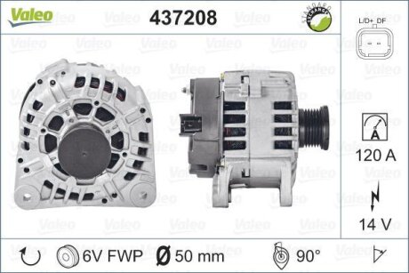 Автозапчастина Valeo 437208
