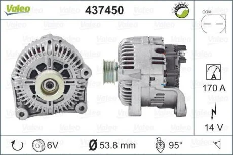 Автозапчастина Valeo 437450