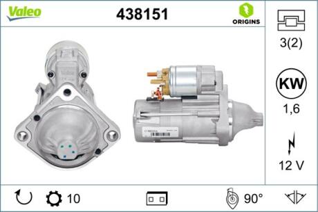 Автозапчастина Valeo 438151