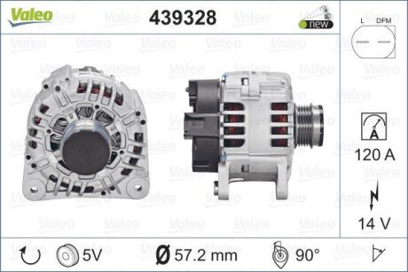 Автозапчастина Valeo 439328