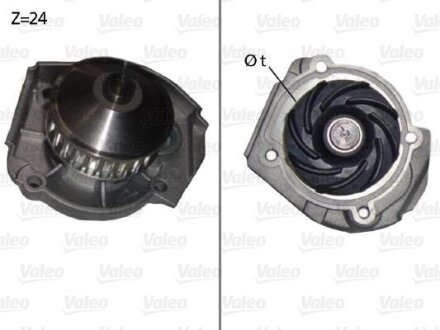 Водяна помпа Valeo 506640