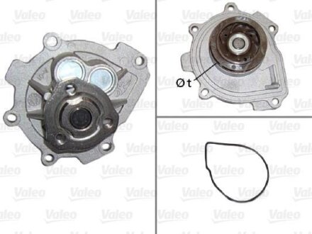 Помпа OPEL ASTRA G/H/CORSA D Valeo 506837