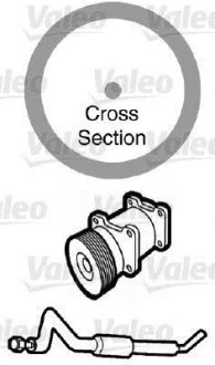 (Пн.-Пт. до 16:30, Сб. до 12:30) "Монтажні елементи кондиціонера" Valeo 509166