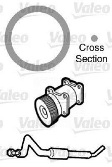 Прокладки для кондиционирования воздуха OPELGM (x20). Valeo 509736