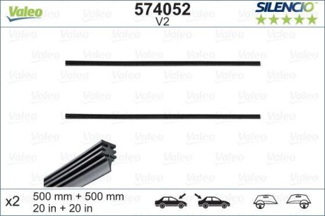 Склоочисник Valeo 574052