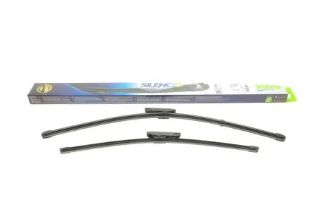 Щетки стеклоочистителя БЕСКАРКАСНАЯ 600/480мм.SILENCIO X-TRIM Valeo 574365