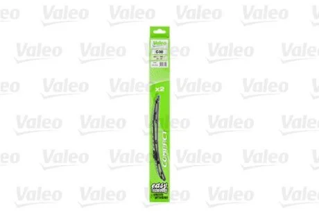 Комплект щеток стеклоочистителя Compact 380мм+380мм Valeo 576002