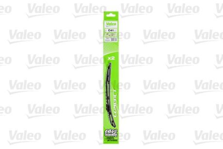 Щітка склоочисника каркасна 410 мм - 16\ 2 шт. " Valeo 576003