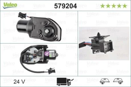 Мотор склоочисника Valeo 579204
