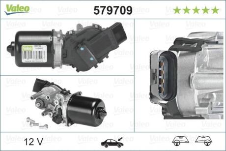Двигатель стеклоочистителя Valeo 579709