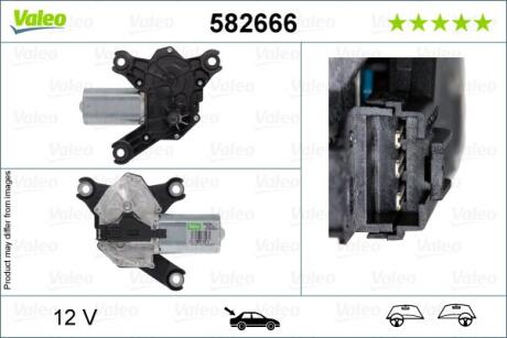 Двигун склоочисника Valeo 582666