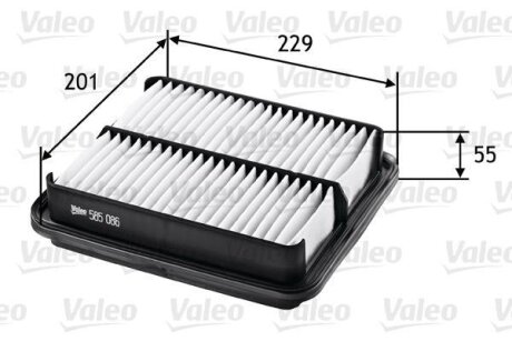 Повітряний фільтр Valeo 585086