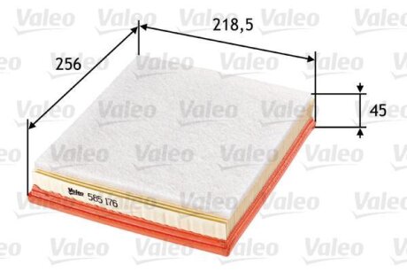 Повітряний фільтр Valeo 585176