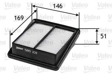 Фільтр повітря Valeo 585221