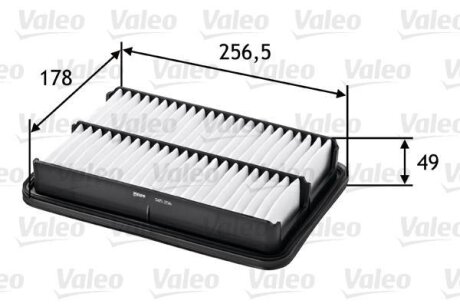 Воздушный фильтр Valeo 585256