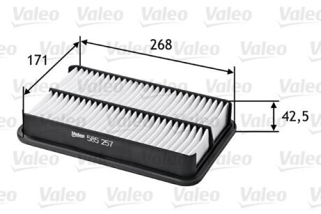 Повітряний фільтр Valeo 585257