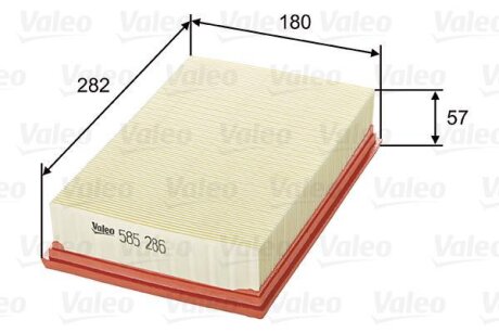 Повітряний фільтр Valeo 585286