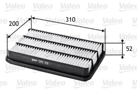 Повітряний фільтр Valeo 585301