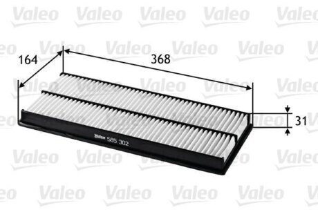 Фільтр повітря Valeo 585302