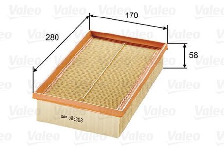 Фільтр повітря Valeo 585308
