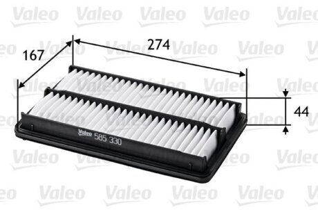 Повітряний фільтр Valeo 585330