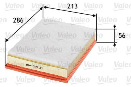 Повітряний фільтр Valeo 585331
