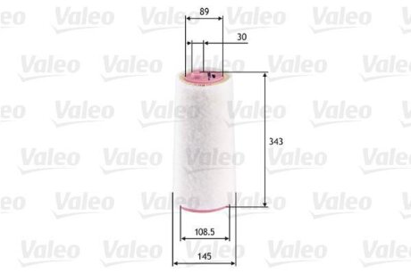 Повітряний фільтр Valeo 585617