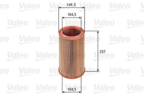 Повітряний фільтр Valeo 585639