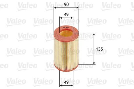 Повітряний фільтр Valeo 585660