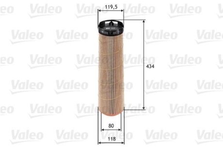 Воздушный фильтр Valeo 585670