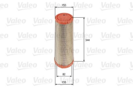 Повітряний фільтр Valeo 585713