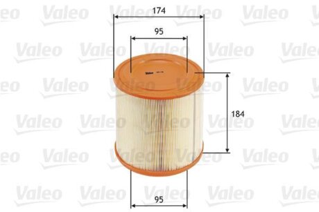 Фільтр повітря Valeo 585740