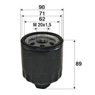 Оливний фільтр Valeo 586004