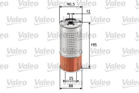Оливний фільтр Valeo 586546
