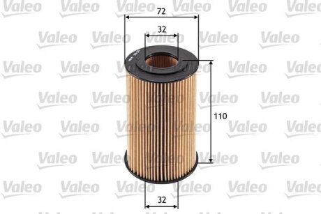Масляный фильтр Valeo 586565
