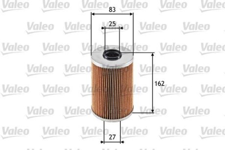 Фільтр масляний Valeo 586571