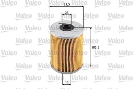 Фільтр масляний Valeo 586574