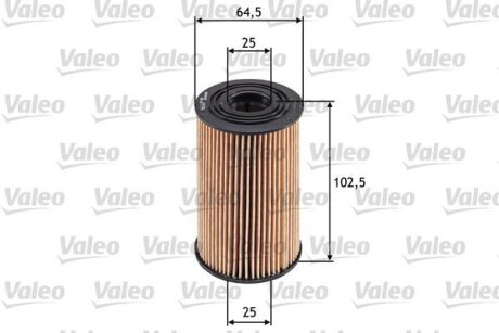 Фільтр масляний HYUNDAI/KIA I30/Ceed "1,1-5,0 "05>> Valeo 586579