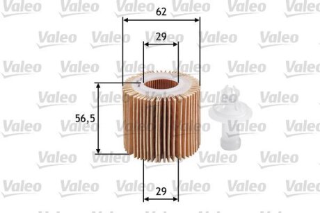 Фільтр масляний Valeo 586583
