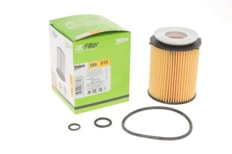Фильтр масляный Infiniti Q50 Q60 QX30 MB 1.8-2.5 11- Valeo 586618