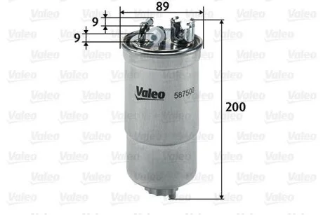 Топливный фильтр Valeo 587500