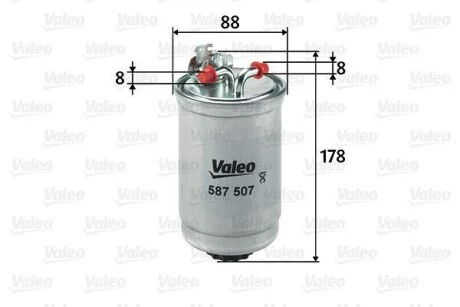 Топливный фильтр Valeo 587507