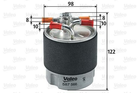Топливный фильтр Valeo 587566