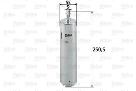 Топливный фильтр Valeo 587711