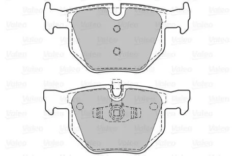 Гальмівні колодки, дискові Valeo 598885