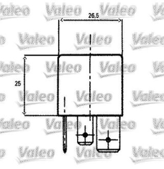 Реле Valeo 643827