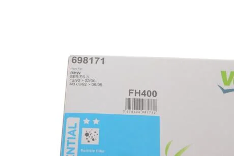 Фільтр салону Valeo 698171