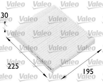 Фільтр салону Valeo 698512