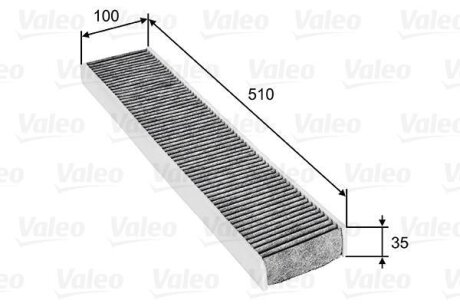 Фільтр салону Valeo 698745